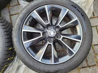 17" Škoda MATTERHORN Yeti Adventure 5L Orig Alu 5x112 Zimní - 4