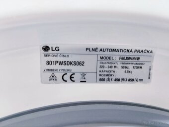 Pračka LG Direct Drive 6,5 kg. - 4
