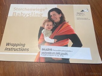 Nosící šátek Storchenwiege - 4