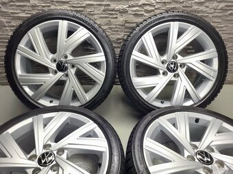 18" Originál VW Bergamo 5x112 zimní pneu 5-6mm - 4