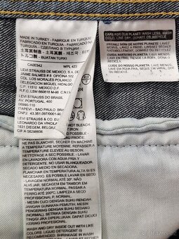 Pánská džíska Levi's Trucker velikost M 1181 - 4