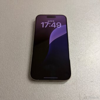 iPhone 15 Pro 256GB, 100% baterie, jako nový, rok záruka - 4