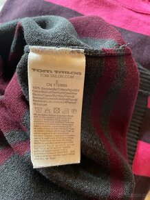 Pánský lehký svetr s pruhy vel. S - 4