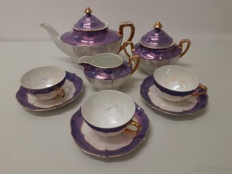Perleťová čajová souprava - 4