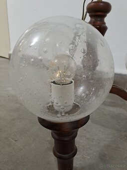 Lustr dřevěný - 4