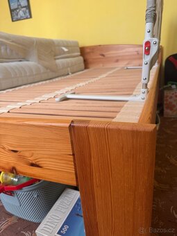 Postel 180x200, masic, borovice - 4