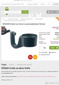 Držák na lahve pro autosedačky Römer - 4