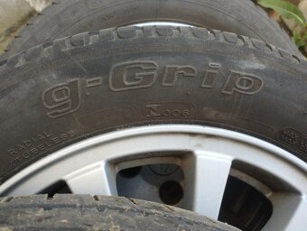 Prodám 4x lité disky + pneu 195/55R15 - 4