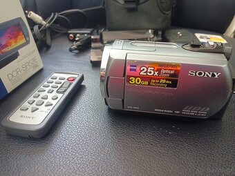 Videokamera Sony DCR-SR52E, HDD 30 GB, krabice, pouzdro - 4