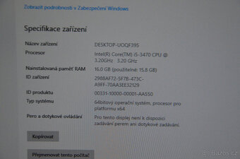 Lenovo ThinkCentre M92p i5/16GB/SSD 256GB/záruka - 4