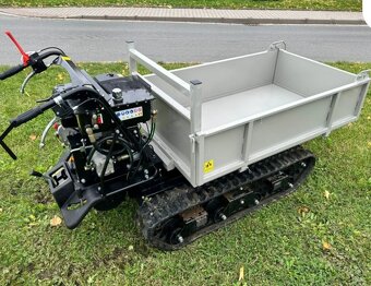 velký dumper, pásový dumper, stavební kolečko, - 4