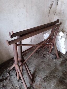 Prodám díly lešení haki a trubkové +stavební kozy - 4