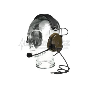 Taktický headset Comtac III , olivový - 4