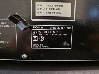 CD Player Sony CDP-461 - 4