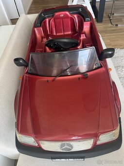 Šlapací kabriolet autíčko Mercedes Benz 500 SL Milano - 4