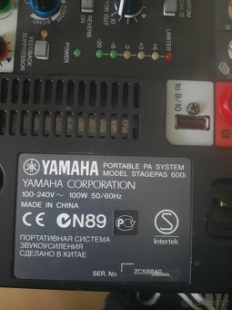 Prodám repro dynacord a mix yamaha - 4