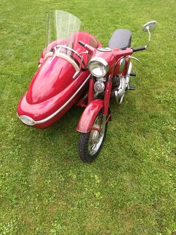 Jawa 350 se sajdou Velorex 560 - 4