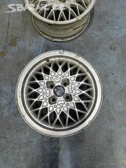 BBS 375 RA alu original kusovky r15 4x100 - 4