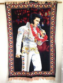Elvis Presley historický koberec z USA - pro sběratele NOVÝ - 4