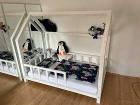 Dětská domečková postel - 4