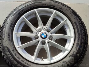 Zánovní ALU komplet BMW 16" 5x112 ET22 pneu 205/60/16 - 4