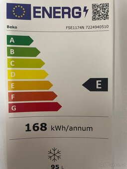 Nepoužitá mraznička Beko FSE1174N - 4