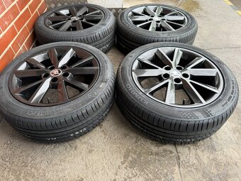 Alu 16" 5x100, škoda "ANTIA BLACK" Nové letní F3 Rapid - 4