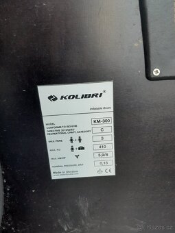 Prodám clun Kolibri 3metry,motor,baterie3x - 4