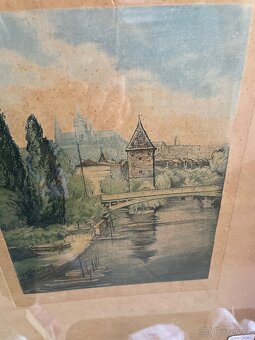 Praha-Židovský ostrov,sig.Mayer Josef, nar.1895 - 4