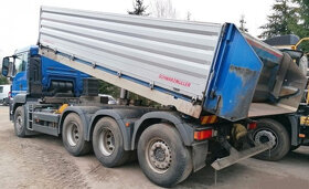 8x4 MAN sklápěč EUR6 čelo plachta - 4