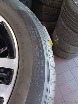 ALU KOLA SADA + LETNÍ PNEU ORIGINÁL MERCEDES X R19 - 4
