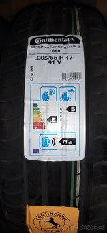 Pneu Continental 205/55 R17 91V SSR nepoužité dva kusy - 4