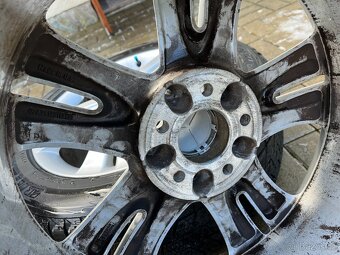 4x alu disky 5x112 R18, zimní pneu - 4