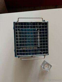 Skládací camping grill - rošt 13x13cm - 4