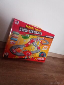 3D Auto dráha s hasičskými auty - 4
