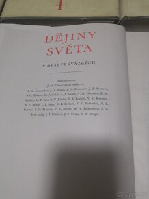 Dějiny světa -10 dílů z r 1962-v dobrém stavu - 4