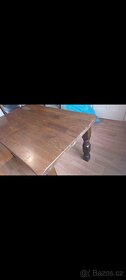 Dubový stůl a židle - 4