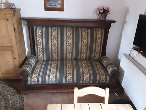 Gauč,Schezlonk,Bavorský gauc,starý nábytek - 4