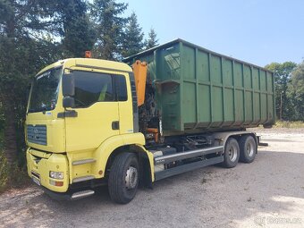 Man 6x4 hákový nosič kontejneru - 4