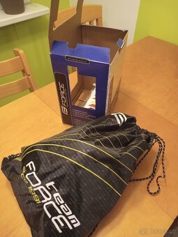 Přilba FORCE ROAD PRO fluo žlutá, vel. S-M - 4