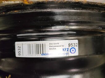 Mazda 6 (r.v.2007 - 2012) - 5x114,3 ET50 6Jx16 67,1 - 4