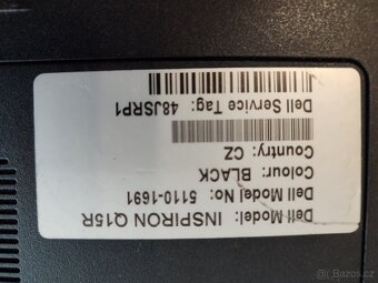 Notebook Dell Inspiron N 5110 premium sound černy - 4