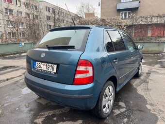 PRONÁJEM AUTA NA ROZVOZ JÍDLA - ŠKODA FABIA VOLNÉ VOZY - 4