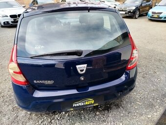 Dacia Sandero 1.2i 55kW, r.v. 2010, naj. 96.262km, 1.MAJITEL - 4