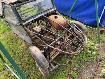 Velorex 350 hydraulika, vozík Motex - 4