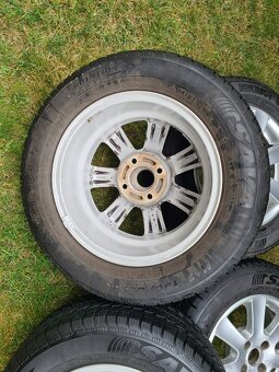 4 × alu kola 15 + zimní pneu 195/65 R 15 - 4