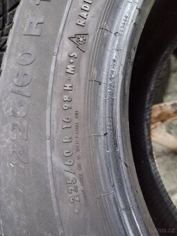 225/60/16 zimni pneu CONTINENTAL 225/60 R16 - 4