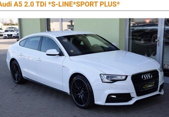 AUDI  A5  SPORTBACK  original  S-LINE - 4