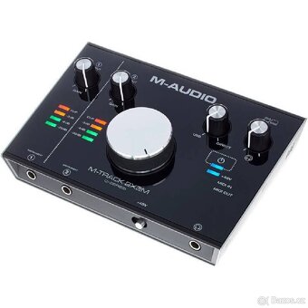 Mikrofon Rode NT1-A a zvuková karta M-audio M-Track 2x2M - 4