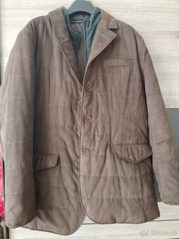 Prodám nový zateplený kabát velikost 54 - 4